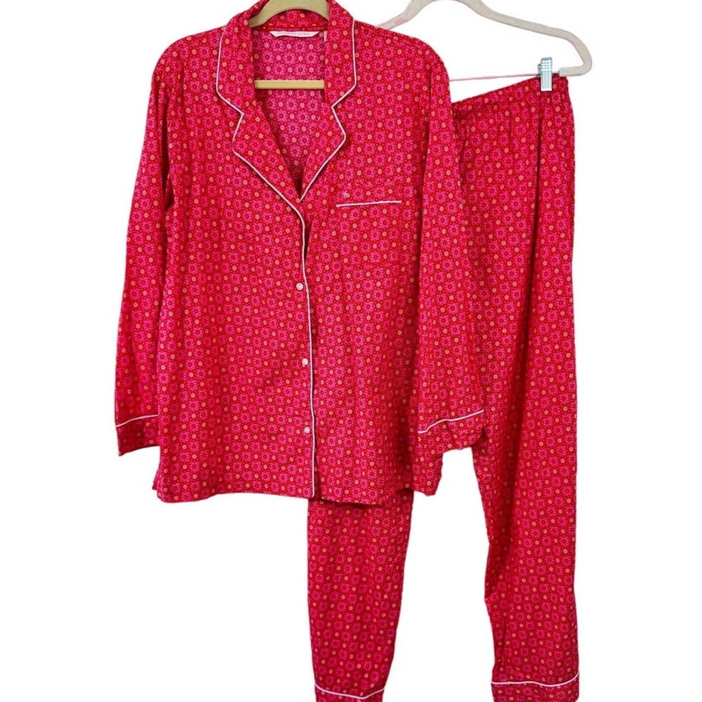 Victoria Secret Cotton Pajama Set size Medium